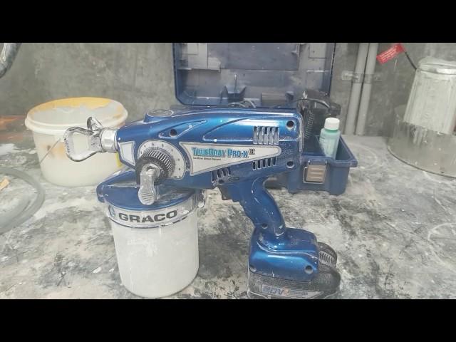 Airless repairs. Graco TrueCoat repair