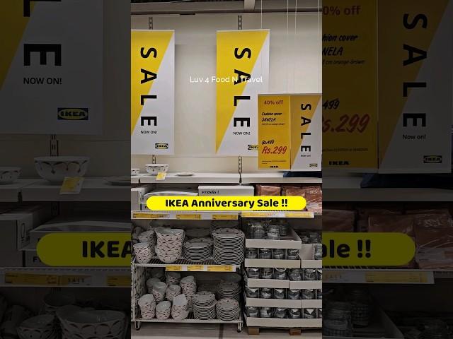 IKEA Sale Is Now On ! Ikea Anniversary Sale 2024 #shorts