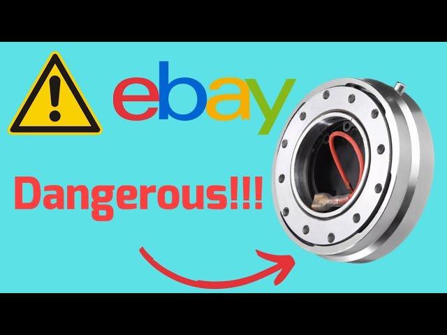 DONT BUY THIS CHEAP eBay QUICK RELEASE STEERING WHEEL BOSS KIT!