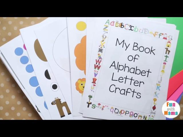 ABC Book Alphabet Letter Crafts