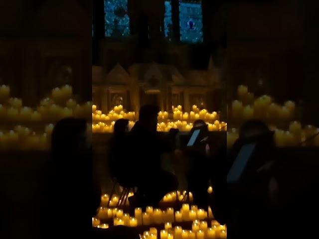 Candle consert  #imaginedragons #church #cork #violine