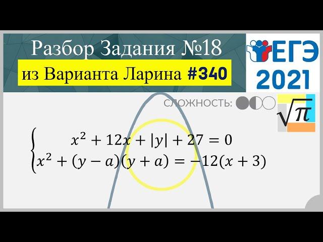 Разбор Задачи №18 из Варианта Ларина №340