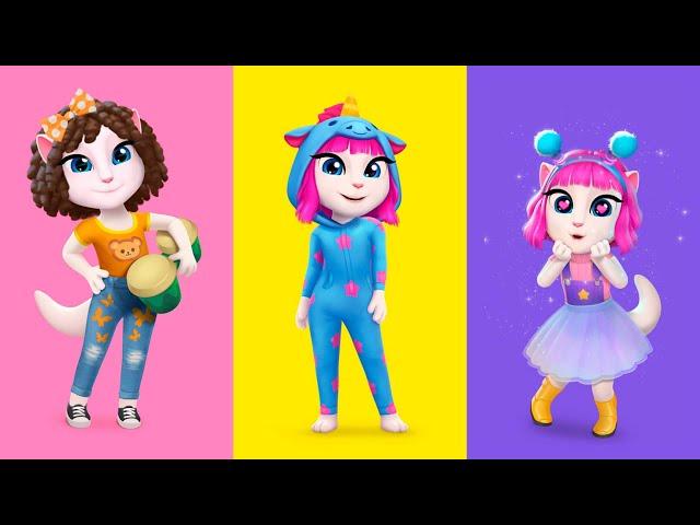 Моя говорящая кошка АНДЖЕЛА 2 Кошечка Анжела ЗАБОЛЕЛА в игре My Talking Angela 2