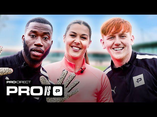 ANGRY GINGE AND MARY EARPS TAKE ON HARRY PINERO IN GOAL???  | PRO VS PRO:DIRECT 