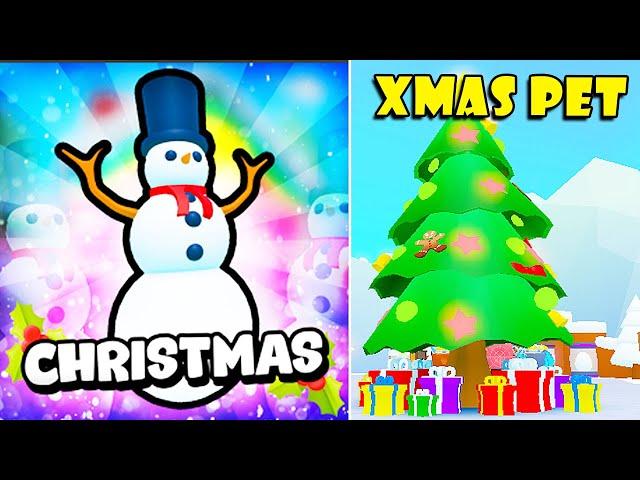 New CHRISTMAS World + 3 Xmas Eggs Update in Tapping Mania Simulator! [Roblox]