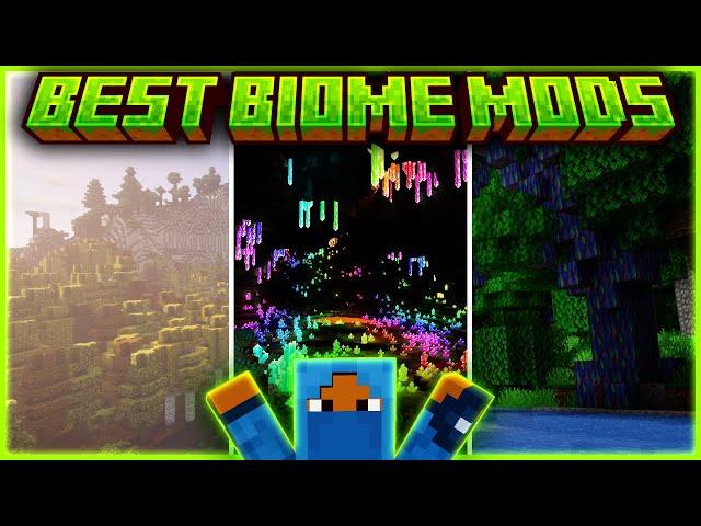 Top 5 BEST BIOME Mods For Minecraft! | Forge & Fabric