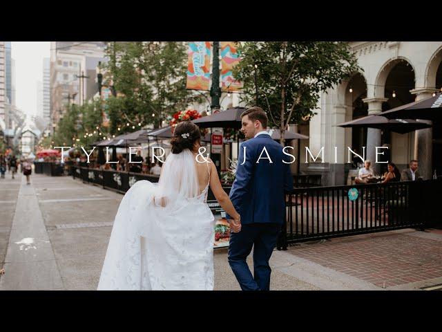 Gorgeous Downtown Calgary Wedding | Tyler and Jasmine 4k