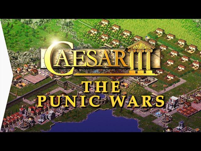 CAESAR III ► Mission 8 Mediolanum with Forced Walkers & Free Augustus Mods - The Punic Wars!