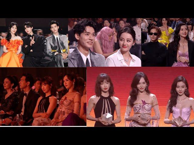 The Chinese stars brought a visual feast with the same framed moments at the Bazaar night