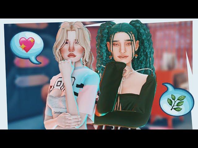 Одна база — четыре сима по эмоджи  Sims 4 cas