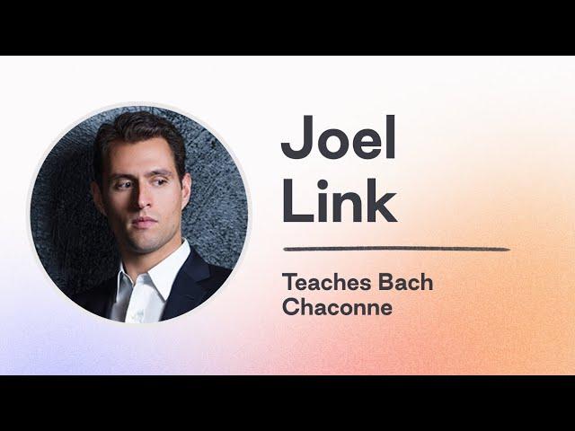 Violin Practice with Tonic | Joel Link teaches Bach Chaconne