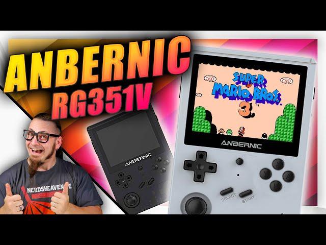 Anbernic RG351V - Retro Handheld im klassischen Game Boy Design? - Test