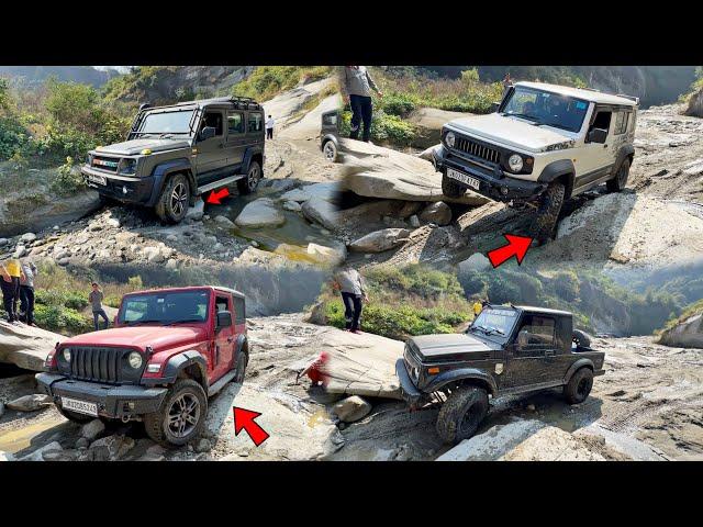 Jungle Safari after a long time with Gurkha, Thar, Jimny, Gypsy, Roxx | Extreme Sunday Offroad