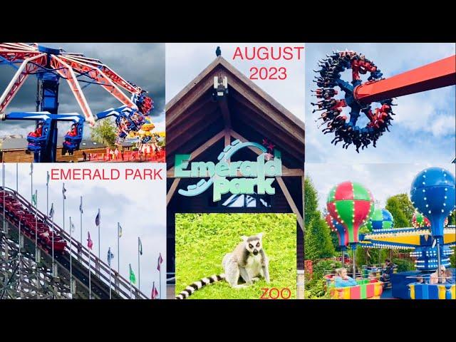 Emerald Park August 2023 | All Rides | Zoo |  Theme Park | Ireland 