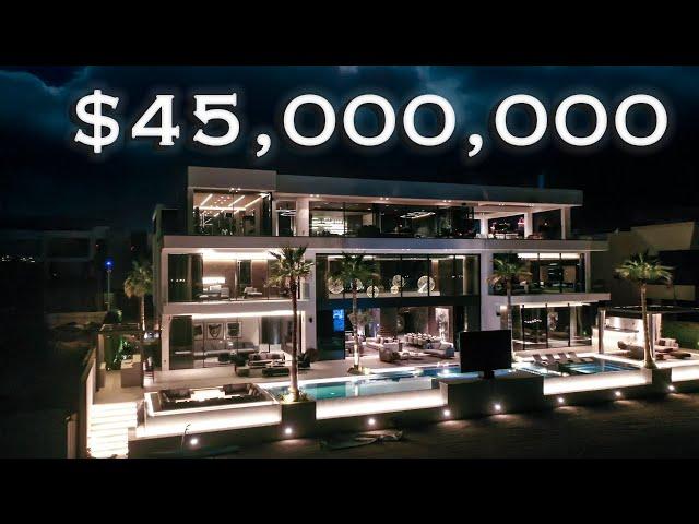 Touring a $45,000,000 EXPENSIVE BATMAN Inspired MANSION - Billionaires Row