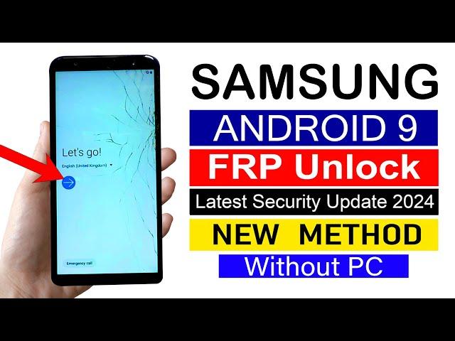 Samsung J4/J6/J7Pro/J8/A6/A8.. Gmail Account Remove | ANDROID 9 (Without pc)