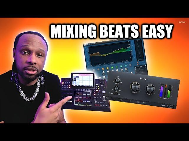 Mixing Beats THE EASY WAY - MPC X Beat Making Tutorial (BACKWARDS MIXING)