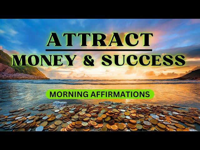 Morning Affirmations | Money, Success, and Abundance | 21-Day Challenge