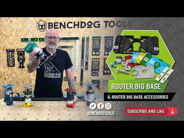 Benchdogs Palm Router Big Base