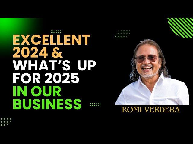 What's Up For 2025 In Our Business