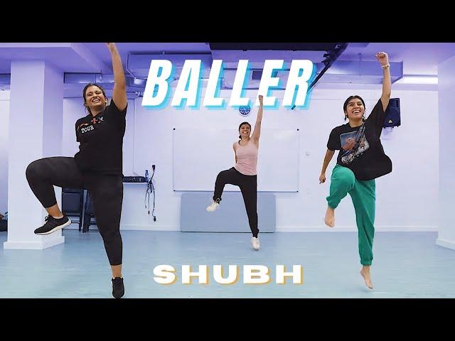 Shubh - Baller (DBI Remix) | New Punjabi Songs 2022 | Official Learn Bhangra Dance Choreo Video