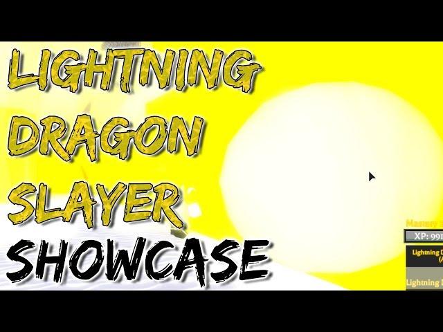 [Shenron Exclusive] Lightning Dragon Slayer Showcase! | Project X | ROBLOX