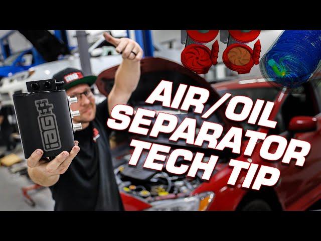 Air/Oil Separator talk and info in 90sec