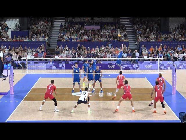 Volleyball USA - Italy Amazing Bronze Medal Match Highlights Paris Olympics 2024