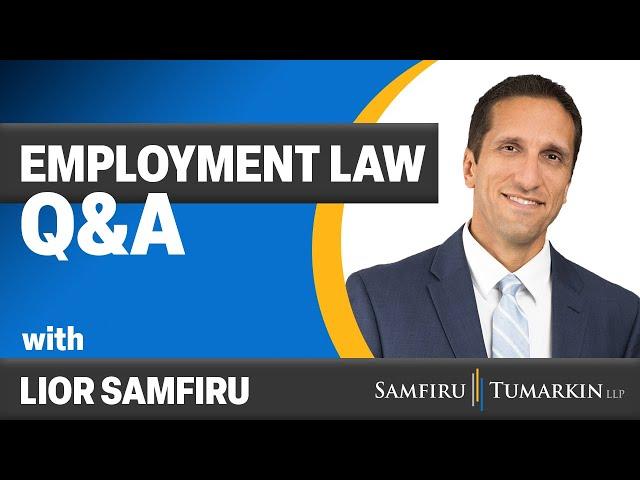 Live Employee Rights Q&A