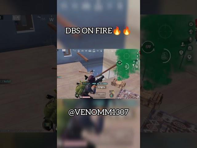 DBS ON FIRE@VENOMM1307 #bgmi #gameplay #pubgmobile #trending #bgmishorts #new #gaming