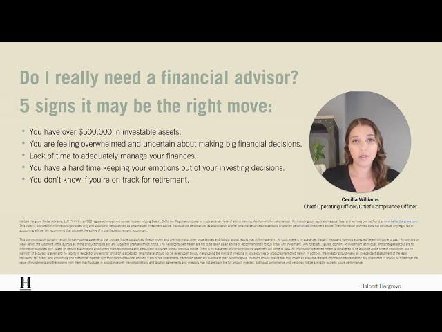 Do I really need a financial advisor?