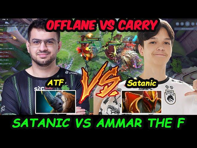 Satanic DK Carry vs ATF MAGNUS OFFLANE : META HERO 7.37D Patch Battle Dota 2 Server EU