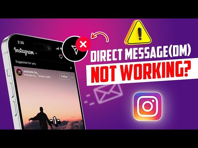 How to Fix Instagram Dm Not Working on iPhone | Instagram Dms Stuck