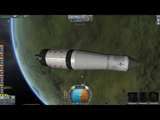 Kerbal Space Program FASA - Apollo Saturn V - Building and Launch