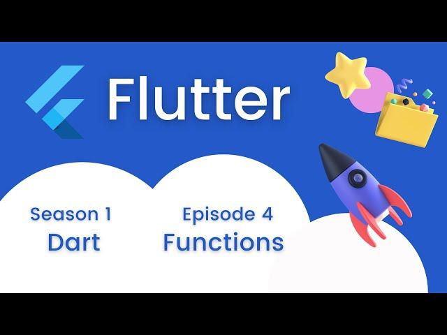 Functions (With Optional & Required Parameters) - Flutter | Dart ~ Episode 1.4