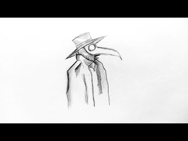 How to Draw a Plague Doctor