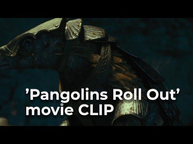 The Secret Kingdom (2023) Movie Clip 'Pangolins Roll Out'