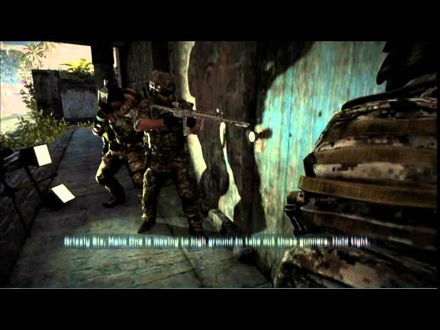 Medal of Honor Warfighter crash (at 2:14)