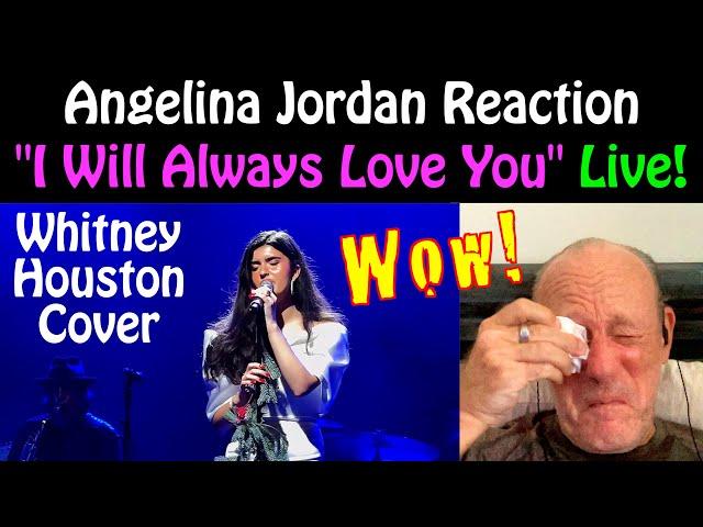 Angelina Jordan Reaction | "I Will Always Love You” | Live, 12/14/2024 | Whitney Houston Cover