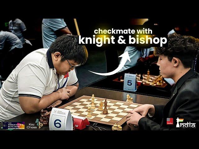 How fast can an unrated checkmate with a Bishop and Knight? | The Magic of Pang Bo