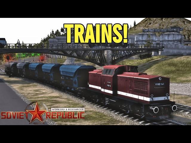 Trains! City one Complete | Ep10 | Workers and Resources Soviet Republic | Season 10