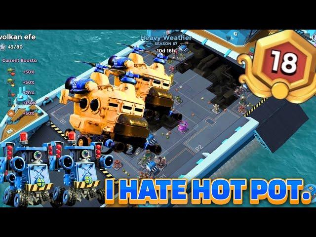 Warships Season 67 [I hate hot-pot] Boom Beach Gameplay