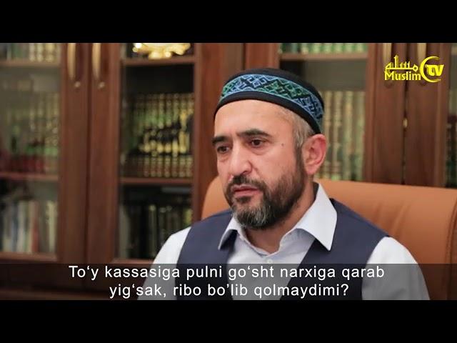 Tuyonani gusht narxiga bichsa ribo bulib qolmaydimi.  Muhammad Ayyub domla Hamidov