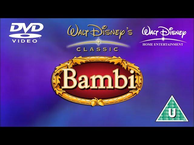 Opening to Bambi: Special Edition UK DVD (2005)