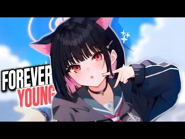 Nightcore - Forever Young (Lyrics) (David Guetta, Alphaville & Ava Max)