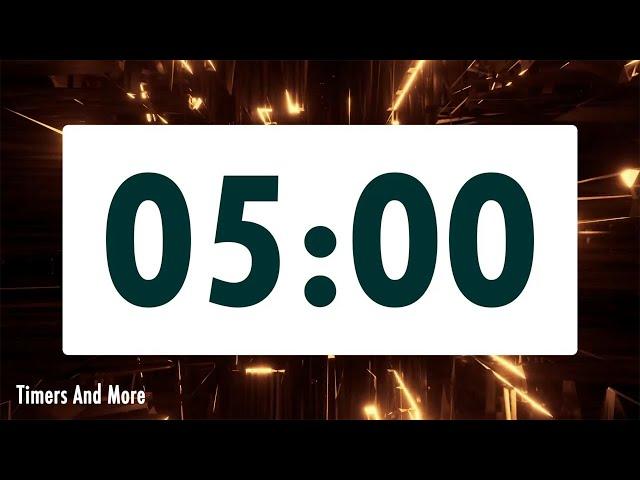 5 minute timer [ LOUD ALARM ]