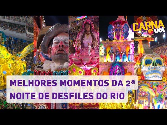 Carnaval 2023: Melhores momentos da 2ª noite de desfiles do Rio de Janeiro