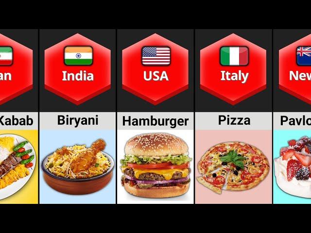 National Food Of Different Countries