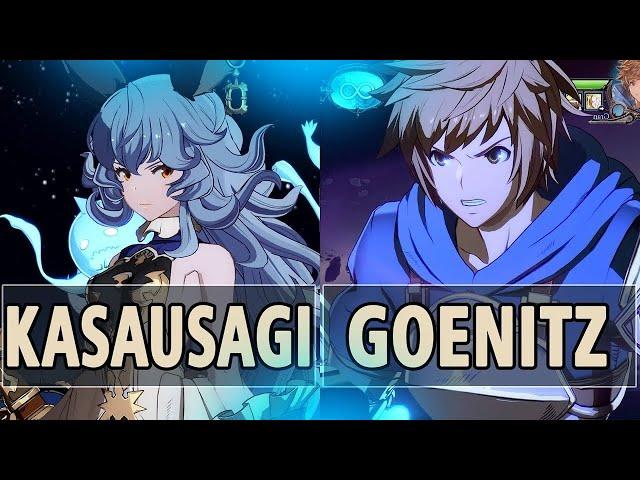 GBVSR:Kasausagi (Ferry) Vs Goenitz (Gran)| High Level Gameplay.