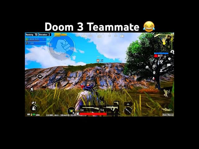 Teammate doom3 rider #foryou #trending #pubgmobile #bgmi #song #shorts